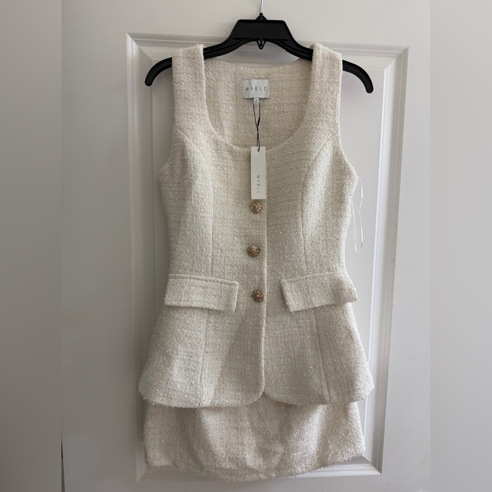 MABLE TWEED ROMPER - Picture 5 of 12